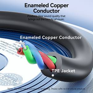 Vention AUDIO CONVERTER USB-C to 2RCA Male Cable 1.0m BIKHF