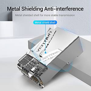 Vention NETWORK Connectors CAT6A FTP Modular Plug IDFR0-50 (50-Pack)