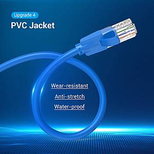 Vention NETWORK Cable CAT6 UTP 1.0m Blue IBELF