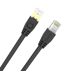 Unitek C1810EBK CAT7 SSTP Pure Copper Ethernet Cable 2.0m Black