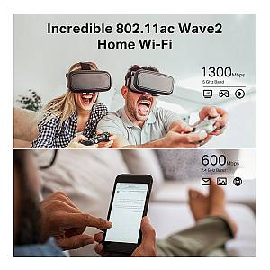 TP-LINK Archer C80 V1 - Wi-Fi 5 (802.11ac) - Dual-Band (2.4 GHz/5 GHz)