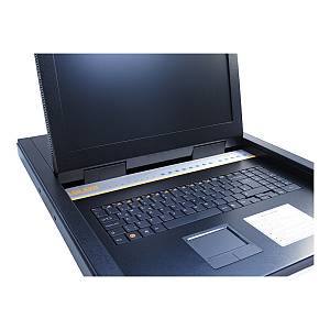 KVM LCD Switch 8-Port 17 (USB - PS/2 VGA) German Inter-Tech