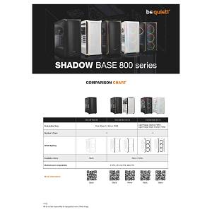 Midi be quiet! SHADOW BASE 800DX Black