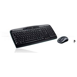 Logitech Desktop MK330 Wireless Black - US Layout