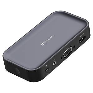 USB-C HUB Wireless-Display-Adapter HDMI/VGA FullHD WDA-01 Verbatim