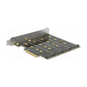 PCI Express x4 Karte > 4 x intern M.2 Key B mit RAID