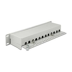 Delock 10? Patchpanel 12 Port Cat.6A grau