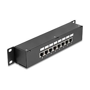 Delock 10? Kupplungs-Patchpanel 8 Port Cat.6