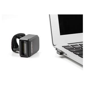 Ringbarcode Scanner 1D und 2D mit 2.4 GHz oder Bluetooth - Wireless Charging Funktion