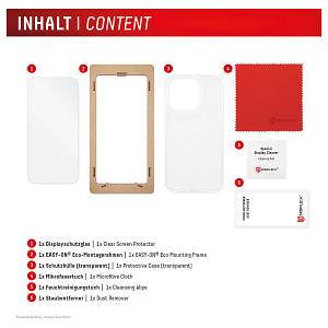 DISPLEX Real Glass + Case iPhone 16