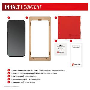 DISPLEX Privacy Glas fr Apple iPhone 17 Pro Max
