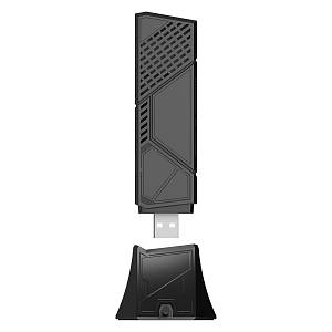Asus ROG USB-BE92 BE6500 Tri-Band (anthrazit)