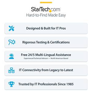 STARTECH.COM 1m CAT6 Cable - Blue Slim CAT6 Patch Cable - Snagless RJ45 Connectors - LSZH - 28 AWG Copper Wire