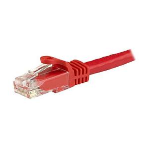 STARTECH.COM 1.5m CAT6 Cable - Red CAT6 Patch Cord - Snagless RJ45 Connectors - 24 AWG Copper Wire - Ethernet Cable - ETL