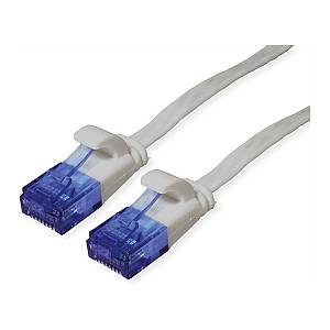 VALUE Patchkabel Cat.6A (Class EA) UTP. extra-flach. grau. 3 m