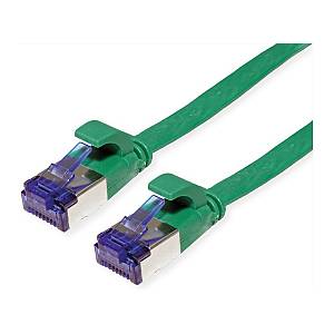 VALUE Patchkabel Cat.6A (Class EA) FTP. extra-flach. grn. 3 m