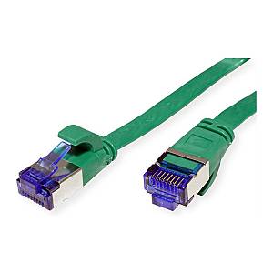 VALUE Patchkabel Cat.6A (Class EA) FTP. extra-flach. grn. 1.5 m