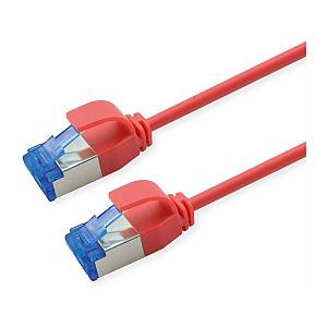 ROLINE Patchkabel Cat.6A (Class EA) S/FTP (PiMF). LSOH. PoE. rot. 7 m