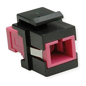 ROLINE Keystone LWL-Adapter SC/SC Simplex. Multimode. OM4