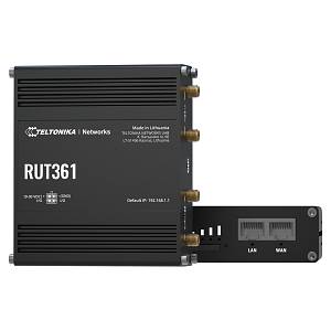 Teltonika · Router · RUT361 · Kompakter-4G/LTE CAT6 Router
