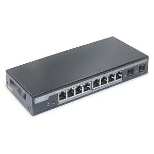 DIGITUS 8-Port PoE Switch Managed L2 86W