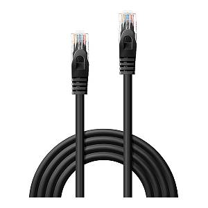 LINDY Patchkabel Cat6 U/UTP Basic schwarz 1.00m