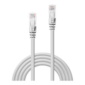 LINDY Patchkabel Cat6 U/UTP weiß 1.00m