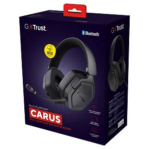 Trust GXT493 Carus Wireless Headset BLK - Headset - 20 KHz