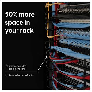Patchbox patchbox.one Kupferkassette 46RU (2.5 m). Cat. 6a. U/FTP. PoE. grün