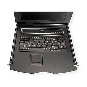 VALUE 19-Zoll-KVM-Switch. 8-Port. 43 cm (17) TFT (4:3). VGA. USB. CH-Layout