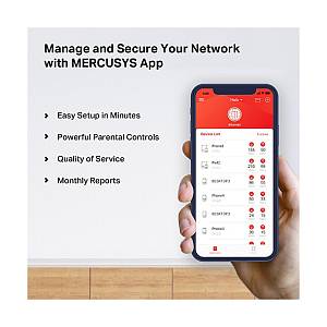 Mercusys WL-Router Halo H50G Home Mesh WiFi System 3-Pack