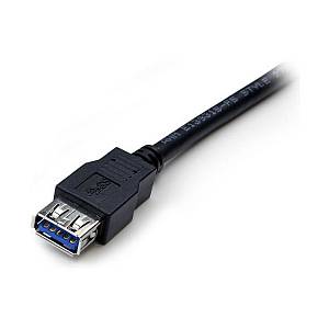 StarTech 2m Black SuperSpeed USB 3.0 Extension Cable A to A - M/F