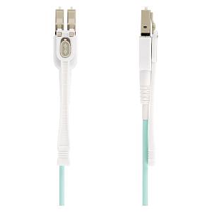StarTech 3m LC/LC-UPC OM4 Multimode Glasfaser Patchkabel. Push-Pull - Patch-Kabel - LC/UPC Multi-Modus (M)