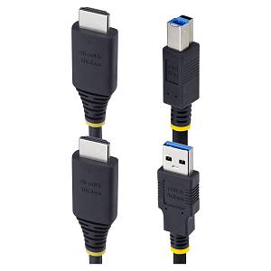 StarTech 10ft (3m) HDMI and USB 5Gbps KVM Cable - Tastatur- / Video- / Maus- (KVM-)
