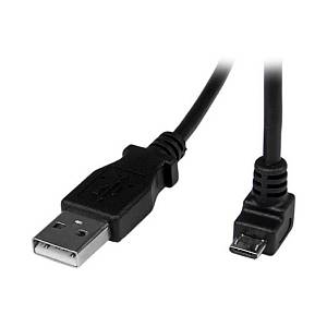StarTech 2m Micro USB Cable - A to Down Angle Micro B