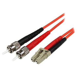 StarTech 1m Multimode 50/125 Duplex Fiber Patch Cable LC - ST