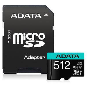 CARD ADATA Premier Pro V30S - Flash-Speicherkarte (SD-Adapter inbegriffen)