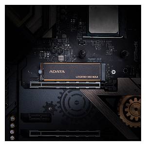 M.2 1TB ADATA LEGEND 960 MAX (dunkelgrau/gold. PCIe 4.0 x4. NVMe 1.4. 2280)