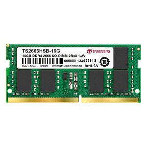 16GB SO PC 2666 CL19 Transcend TSModul. TS2666HSB-16G