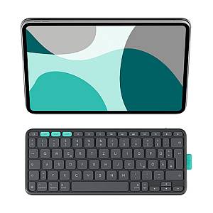 Logitech Flip Folio - Graphite-DEU-BT