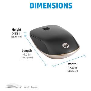 HP Dual Mode 300 Maus kabellos schwarz