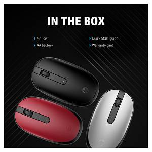 HP 240 Maus kabellos silber