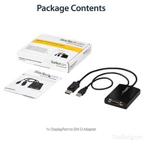 DP TO DVI DL ACTIVE ADAPTER