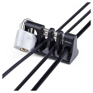 Peripheral Cable Anchor Lock. Keyboard/Mouse Cable Trap