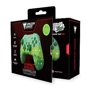 Dragonshock Controller Poptop Wireless Cubes green switch