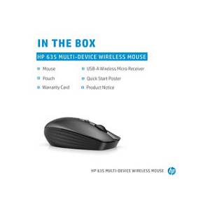 HP Multi-Device 635 Black Wireless Mouse