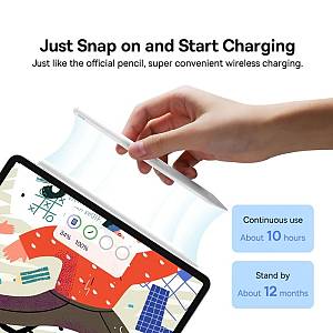 Baseus IT Stylus Active/Active USB-C with LED Indicators White