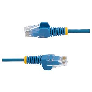STARTECH.COM 7m Blaues Schlankes CAT6-Ethernet-Kabel Snagless RJ45 LSZH 28AWG Reines Kupfer Patchkabel/Netzwerkkabel