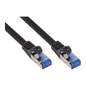 Good Connections Cat.6A Patchkabel SmartFLEX HF schw. 0.5m