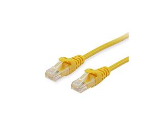 Equip Patchkabel Cat6       U/UTP 2xRJ45  0.15m    gelb  PVC Polybeutel